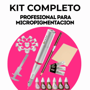 KIT COMPLETO PROFESIONAL PARA MICROPIGMENTACION