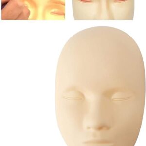 PLANTILLA DE SILICONA ROSTRO(SOLO LA CARA SUPERIOR)